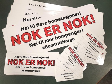 Nok er Nok klistermerker