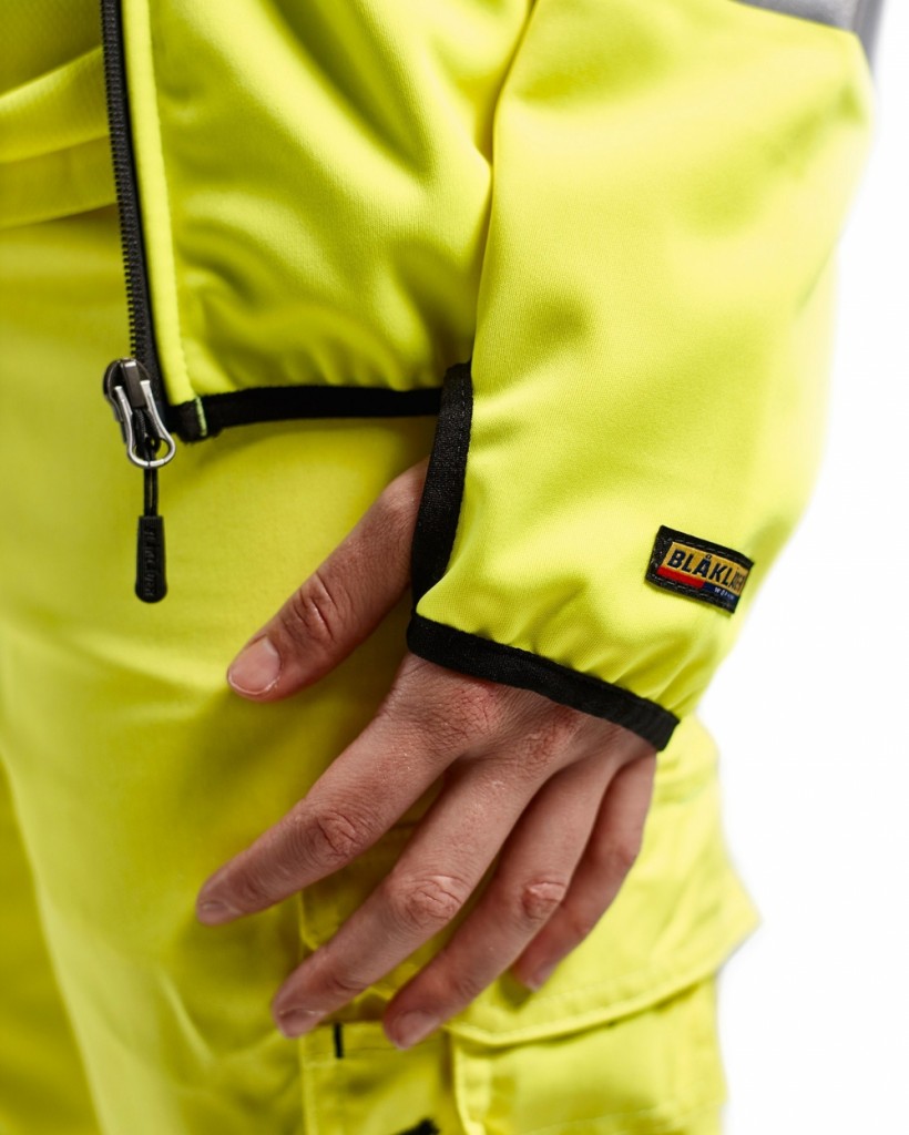 Softshell jakke varsel dame Gul Softshell jakke varsel dame Gul