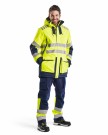 Hivis Parka Evolution Gul/marineblå thumbnail