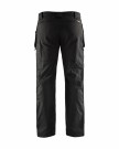 Service trousers with stretch panels Svart thumbnail