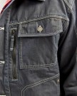Jakke Denim håndverk Marineblå/Svart thumbnail