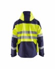 Hivis 3L shell jacket Gul/marineblå thumbnail