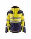 Hivis 3L shell jacket Gul/marineblå thumbnail