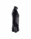 WARM 100% MERINO Undertøy Zip neck  Grå/svart thumbnail