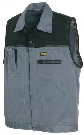 Vest Grå/Svart