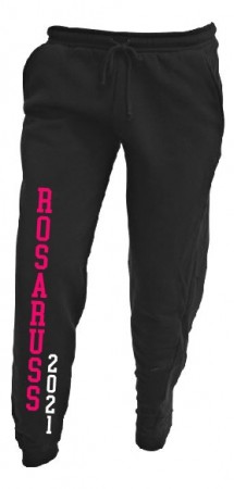 Joggebukse med trykk.
