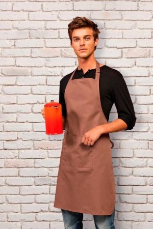 BIB APRON WITH POCKET