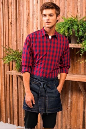 DENIM WAIST APRON