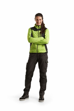Strikket jakke dame
