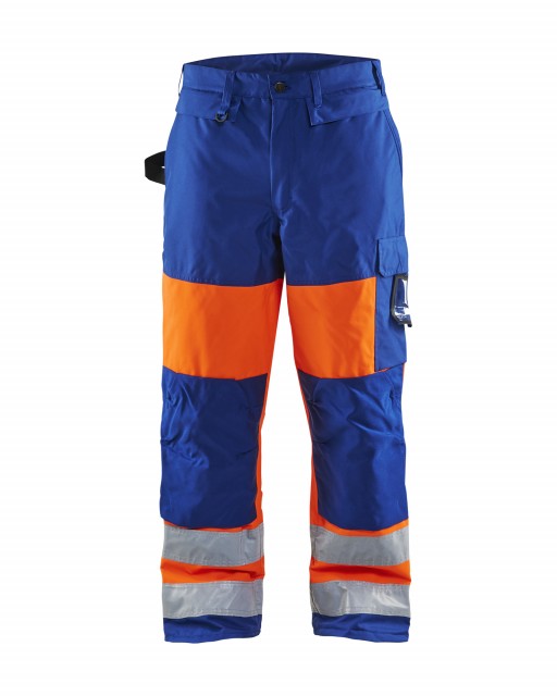 Orange/Kornblå