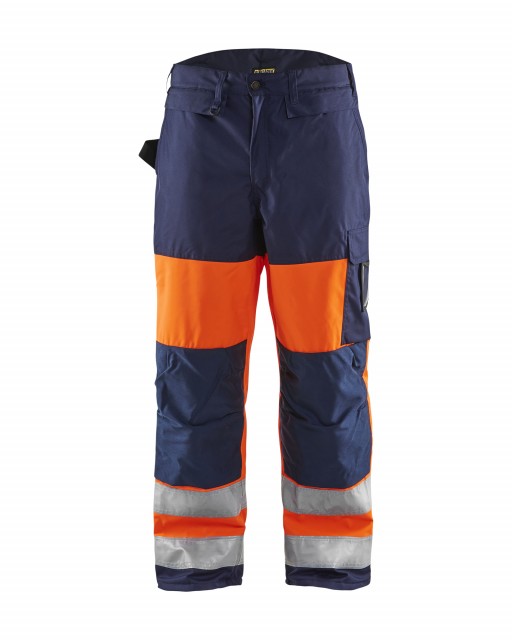 Orange/Marineblå