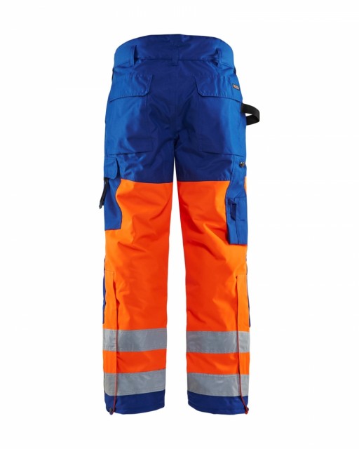 Orange/Kornblå