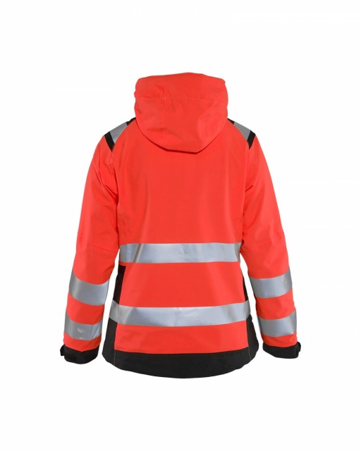 Highvis Rød/Sort