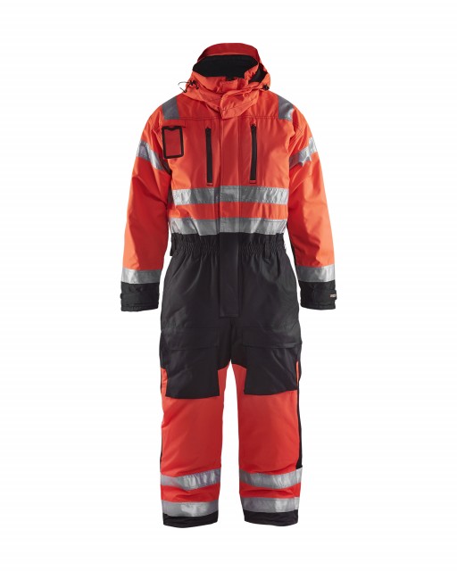 Highvis Rød/Sort