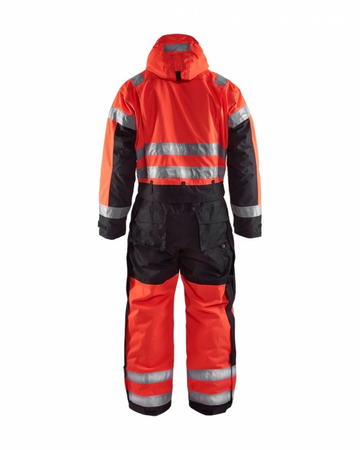 Highvis Rød/Sort