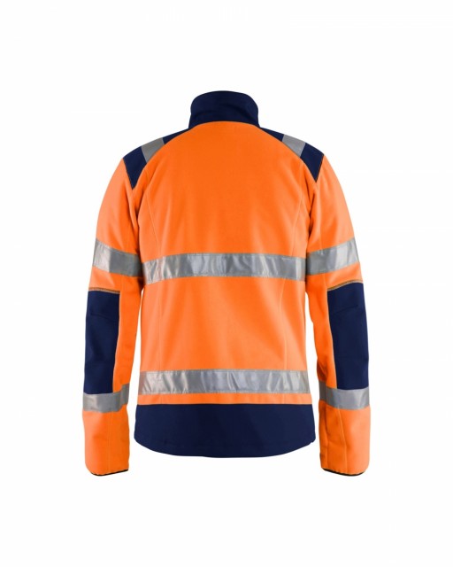 Orange/Marineblå