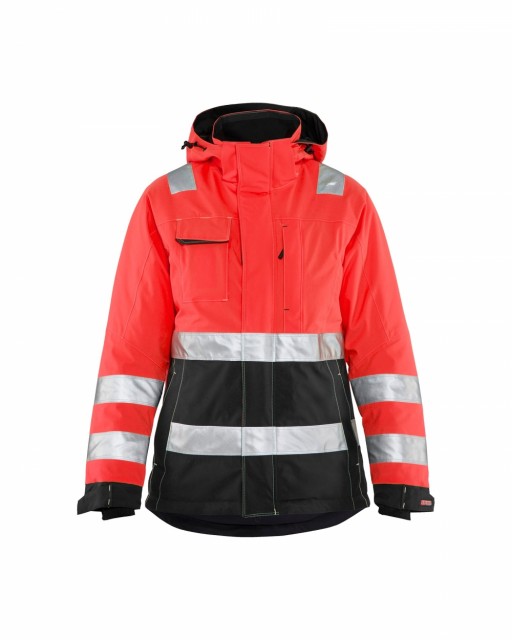 Highvis Rød/Sort