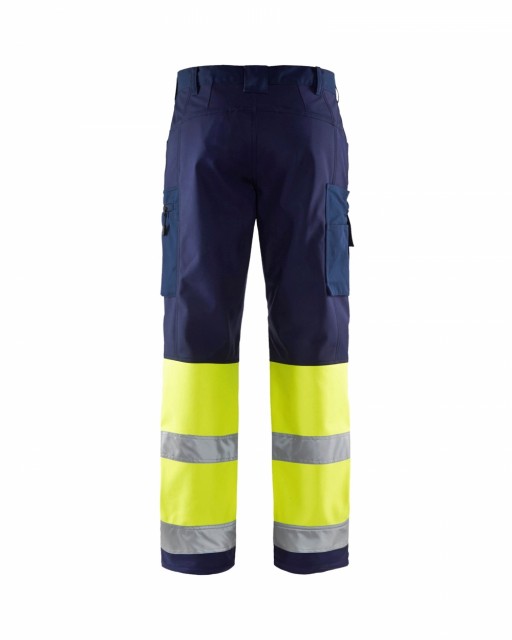 Marineblå/Gul