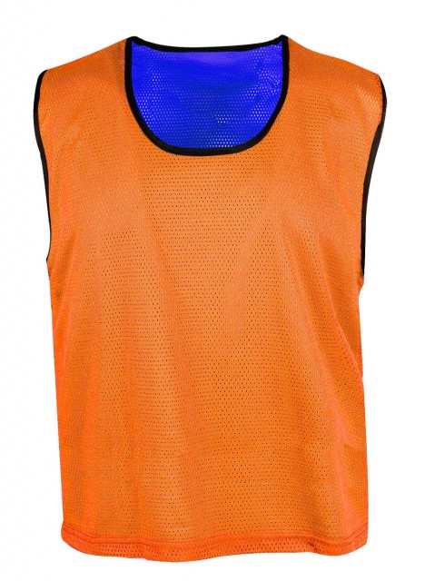 Orange/Kornblå