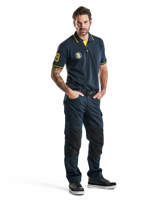 Mørk Marineblå/Sort