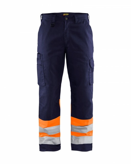 Marineblå/Orange