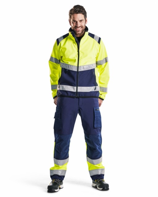 Gul/Marineblå