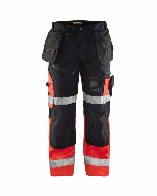 Sort/Highvis Rød