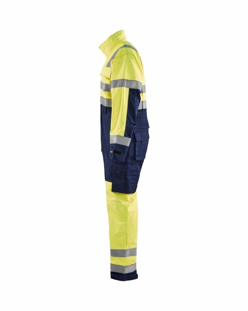 Gul/Marineblå
