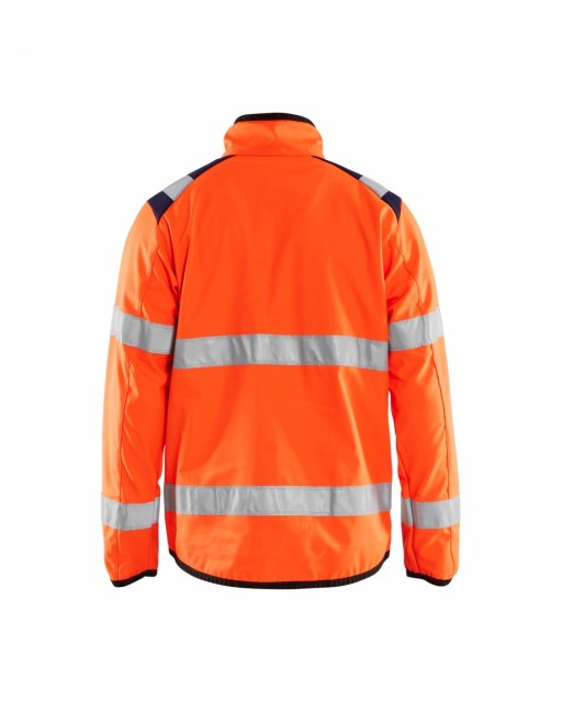Orange/Marineblå