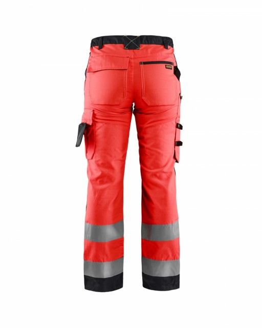 Highvis Rød/Sort